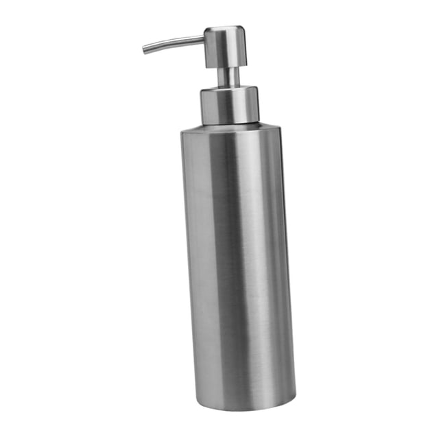 jifeng Dish Soap Pump Home Empty Polished Countertop for Shampoo Hand Lotion Bottle 350ml
