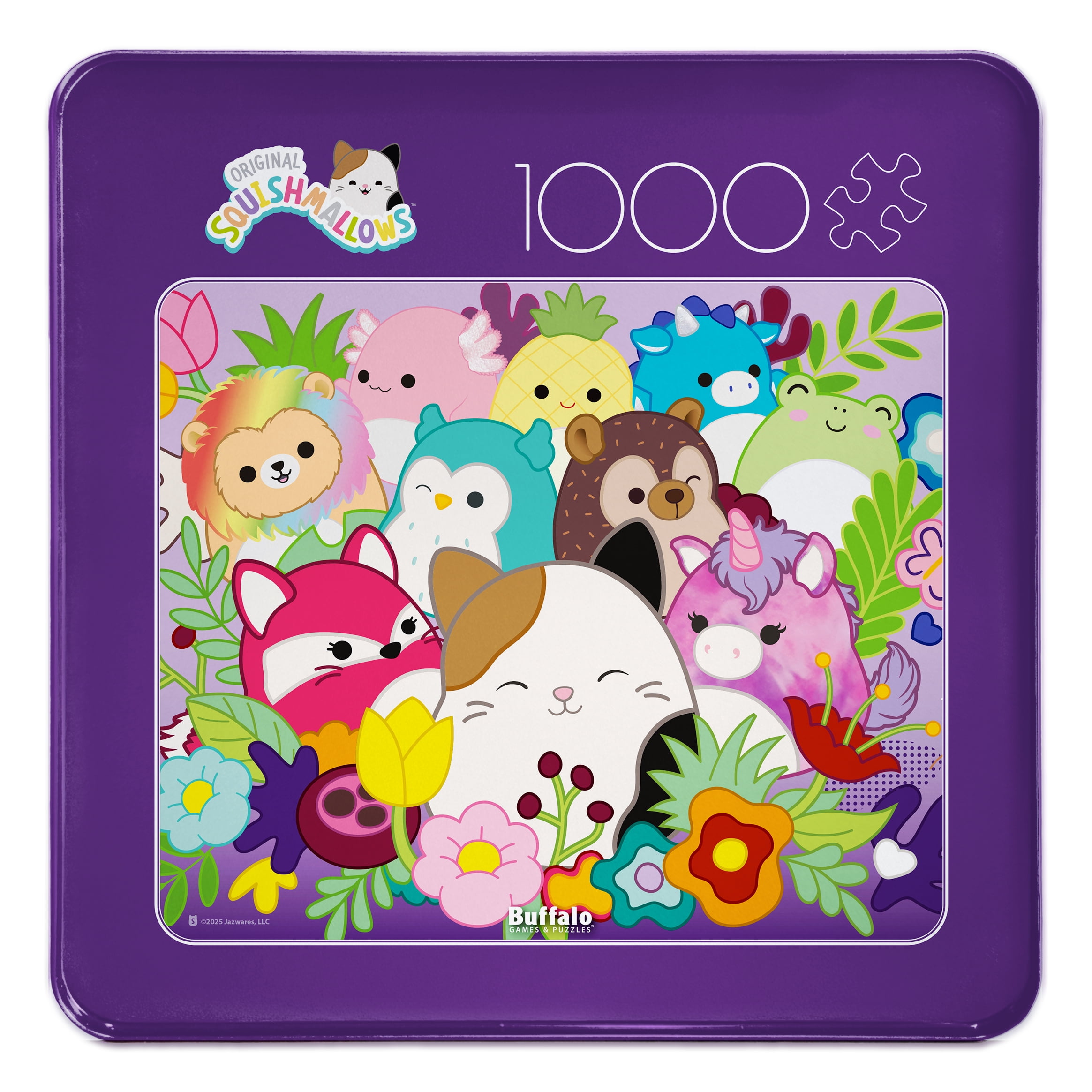 Buffalo Games Squishmallows Grow Together 1000-Piece Interlocking Jigsaw Puzzle