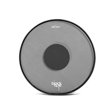 RTOM Black Hole Tête de Tambour à Faible Volume pour Tom de 13 Pouces