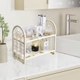 thumbnail image 4 of Birdeem Organizers and Storage for Kitchen, Bathroom Storage Organizer, Desktop Storage Rack Organizer for Kitchen Bathroom Office Dorm Spice Rack Cosmetic Stationery Storage Holders Display Shelf, 4 of 6
