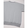 thumbnail image 4 of Hanes Men's Ultimate Heavyweight Fleece Sweatshirt, Light Steel, Large, 4 of 4