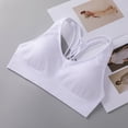 thumbnail image 4 of Womens Plus Size Bras Convertible Bra Feature V-Neck Push-up Bra Style W-279 White M, 4 of 6