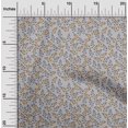 thumbnail image 1 of oneOone Cotton Silk Fabric Leaf Leaves Print Sewing Fabric BTY 42 Inch Wide, 1 of 4
