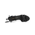 thumbnail image 4 of BLISSFUL STEP Women's Solid Color Lace up High Block Heeled Sandals, 4 of 7