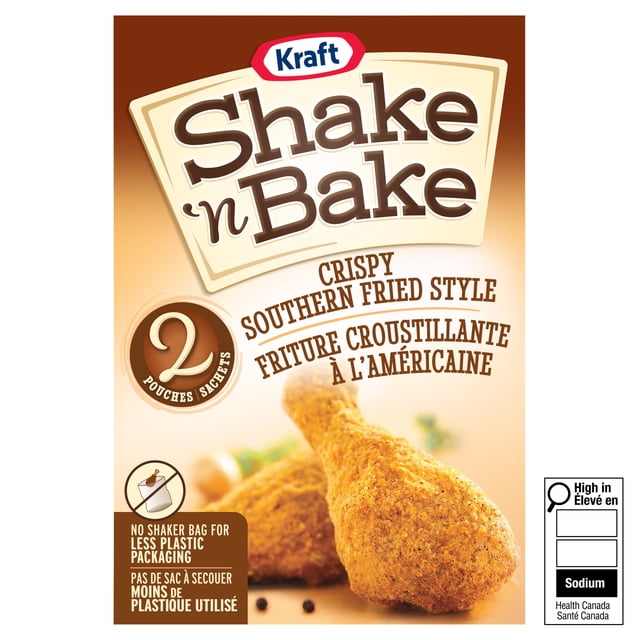 Shake 'N Bake Crispy Southern Fried Style Coating Mix, 142 g Box