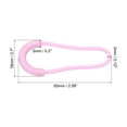 thumbnail image 2 of Unique Bargains Zipper Pulls Replacement Extension Cord Handle U-Shape Tag Extender for Luggage Backpacks Pink 15 Pack, 2 of 5