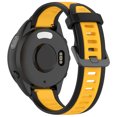 thumbnail image 2 of KOMI applies Garmin Forerunner165 silicone strap 20mm two-color texture strap 22mm official strap, 2 of 4