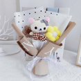 thumbnail image 5 of Graduate Teddy Bear Stuffed Animal Plush Toy Lover Rilakkuma With graduation Flower Bouquet Gift Box Birthday Graduation Gifts, 5 of 5