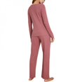 thumbnail image 5 of Ladies Casual Long-sleeved Plus Size Pajamas Suit Home Service, 5 of 5