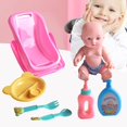 thumbnail image 2 of B Compact Infant Doll Caring Play Pack, Pretend Parenting Toy With Multiple Care Accessories, For Kids Role Play, 2 of 8