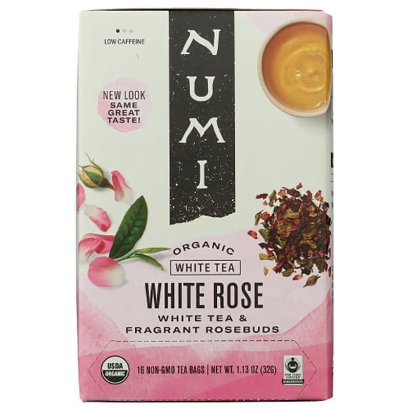 Numi Tea - White Rose Tea - 16 Bags, 1.1 Oz