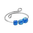 thumbnail image 1 of RKSTN Bagues pour Femmes, Bobine Unique, Perles Rotatives, Perles Anti-Anxiété, Adaptées pour Mariage, 1 of 5