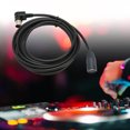 thumbnail image 4 of MIDI DIN Extension Cable, 90 Degree MIDI DIN Extension Cable 9.8ft Versatile 5 Pin DIN Male To Female  For Electric Piano For Mixer, 4 of 8