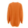 thumbnail image 4 of Womens V Neck Oversized Fall Sweater Sexy Long Sleeve Knit Pullover Top, 4 of 6