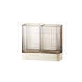 thumbnail image 2 of Wall Mounted Cutlery Rack with Drain Tray - 3 Compartment Organizer for Utensils, Knives, Spoons, and Chopsticks, 2 of 6