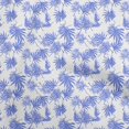 thumbnail image 1 of oneOone Velvet Medium Purple Fabric Tropical Craft Projects Decor Fabric Printed By The Yard 58 Inch Wide, 1 of 4