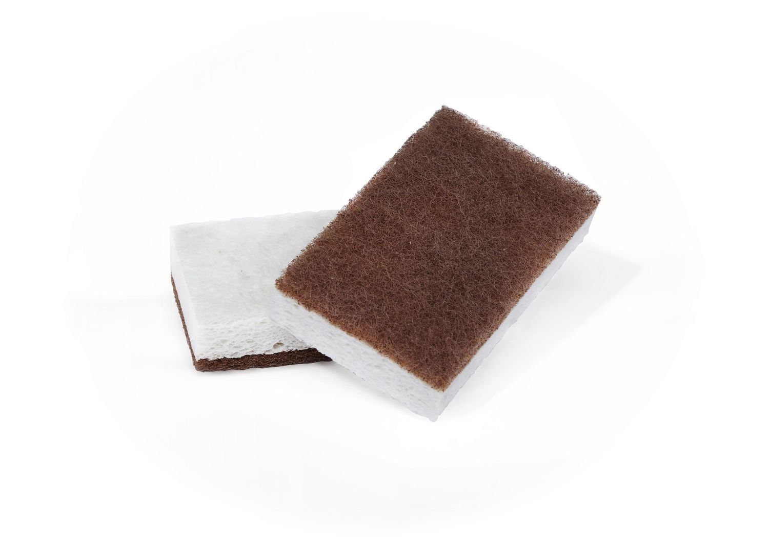 Full Circle Walnut Scrubber Sponge Set of 2