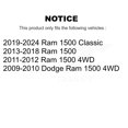thumbnail image 2 of TOR Front Rear Suspension Stabilizer Bar Link Kit for Car Ram 1500 Classic Dodge - Left Right Side (Driver Passenger) KTR-102123, 2 of 2