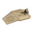thumbnail image 4 of Milaget Turtle Basking Platform Detachable for Frog Water Turtle Tank Bearded Dragon Khaki L, 4 of 9