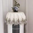 thumbnail image 1 of CHOK Lace Jacquard Tablecloth Macrame Round Doily Table Topper Decoration Cover for Home Dresser Scarf and Table Centerpiece, 1 of 2