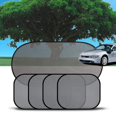 Dvkptbk Car Window Shades- Sun Shade Blocker, Window Cover Sunshade Products Car Sun Shield- Side Window Screens for SUV- Mesh Car Window Shade, 5 Pack Windshield Sun Shade on Clearance