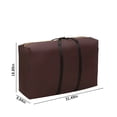 thumbnail image 3 of Yhmxh Home Storage-Storage Bins Large Clothing Storage Bags 100L Clothes Storage Bag Foldable Clothing Storage Bags with Zippers Clothes Bags for Storage Christmas Tree Storage Bag Fits, 3 of 9