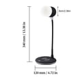thumbnail image 3 of SuoKom Wireless Charging Bluetooth Speaker Three-In- Led Dimmable Touching Desk Lamp Audio Bedside Lamp Subwoofer Speaker, 3 of 6