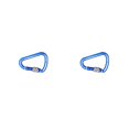 thumbnail image 1 of Decodeary Mousqueton Léger Résistant à l'Usure Technologie Avancée Application Grand Surface Lisse Clips de Caribeener Haute Résistance Bleu 2Ensemble, 1 of 6