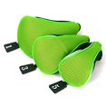 thumbnail image 3 of A99 Golf H03 Wood Driver Head Covers Green/Black Headcovers Interchangeable No. Tags 3pcs/Set, 3 of 3
