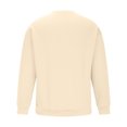 thumbnail image 4 of FAIWAD Mens Long Sleeve Tops Round Neck Basic Pullover Tops Classic Solid Color Lightweight Blouse Tops, 4 of 6