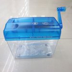 Portable Mini Shredder Manual Paper Documents Cutting Tool For