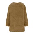 thumbnail image 4 of Yuyuzo Chandails en Molleton en Molleton pour Femmes Automne Hiver Manches Longues Col Rond avec Poches, 4 of 5