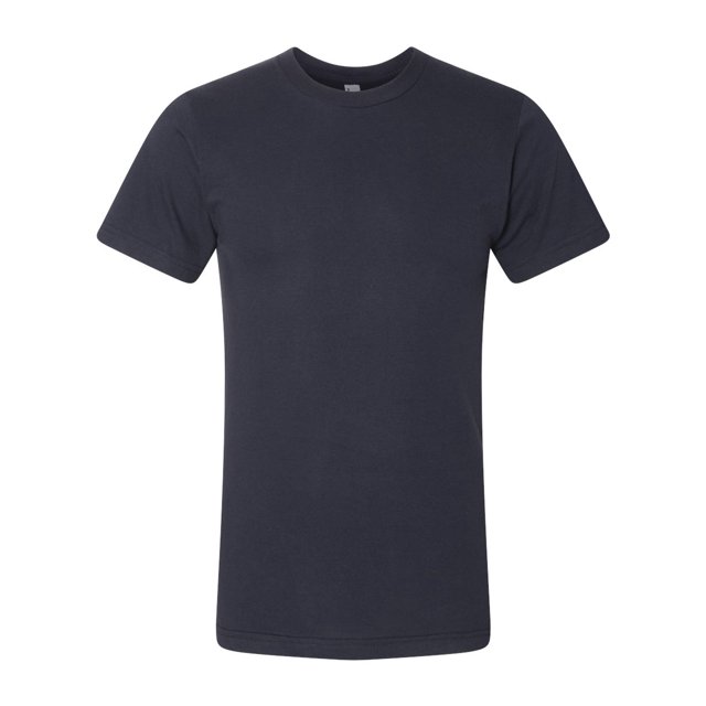 American Apparel T-Shirt en Jersey Fin, 2TG, Marine