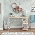 thumbnail image 2 of Sofia Kids Desk with Reversible Shelves, Blonde Oak, 2 of 9