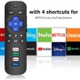 thumbnail image 2 of XiHAMA Lot de 2 Remplacements Compatibles avec Télécommande de Téléviseur Roku Compatible pour TCL Roku/Onn Roku/Hisense Roku/Philips Roku/Sharp Roku/Westinghouse Roku/Insignia Roku TV [Télécommande pour Téléviseur Roku Seulement], 2 of 8
