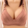 thumbnail image 1 of Bras for Women, Womans Embroidered Glossy Comfortable Breathable Bra Underwear No Rims, 1 of 6