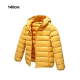 thumbnail image 4 of tredstone Winter Essential Kids Windproof Jacket For Cold Days Down Clothing Jackets Down Coat For Winter yellow+140cm, 4 of 6