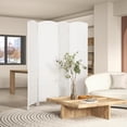 thumbnail image 2 of HOMCOM Cloison Pliante à 4 Panneaux Écran d'Intimité Intérieur Décoration pour la Maison, 2 of 10