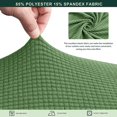 thumbnail image 3 of CHUN YI 1 Piece Cushion Cover Spandex Stretch Textured Grid Box Cushion Seat Slipcover, 3 of 6