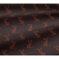 thumbnail image 5 of oneOone Viscose Jersey Fabric Cat Ikat Printed Craft Fabric BTY 60 Inch Wide, 5 of 5
