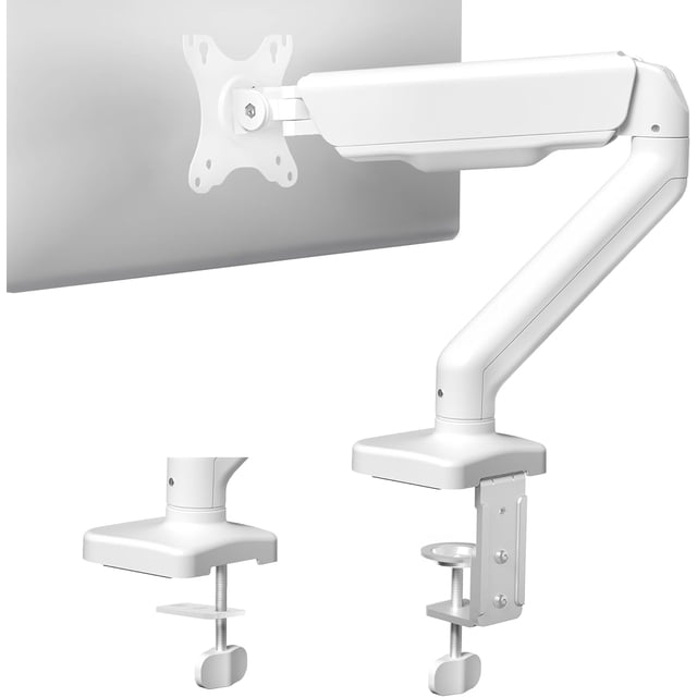 Dual Monitor up to es and lbs per Screen Pneumatic Arm Desk Mount Articulating Counterbalance VESA Stand Classic STANDVO