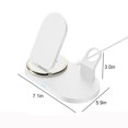 thumbnail image 3 of TopLLC Multifunctional 4-in-1 Wireless Charger Foldable Wireless Charging For IOS Mobile Phone Watch Headset 15W Wireless Fast Charging With LED on Clearance, 3 of 7