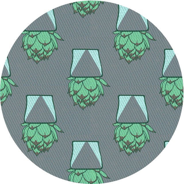 Ahgly Company Tapis d'Intérieur Lavable en Machine Carré Marbre Bleu, 3 Pieds Carré