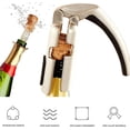 thumbnail image 3 of Yrmaups Champagne Bottle Opener for Adults, Cork Puller for Wine, Silent Cork Remover for Home, Beer Bottle Opener for Party, Reusable Wine Opener for Bar, 3 of 4
