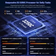 thumbnail image 3 of Exsurf Portable 17,3 Po FHD, AMD Ryzen 3, 16 Go de RAM 512 Go SSD, Windows 11 Pro, Carnet d'Affaires et d'Étude, 3 of 9