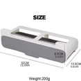 thumbnail image 3 of Gkeoshab Seasoning Box Spicecaddy Organizer Rack Organizer Under Cabinet Self Adhesive Slides In And Out Seasoning Organizer Pull Down Hidden Rack For Drawer With 6 Bottles Home & Garden, 3 of 9