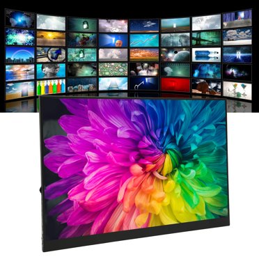 Moniteur Portable, Moniteur à Écran Tactile 16 Pouces HD 1920x1200 Son Clair Double Interface Multimédia HD Type C pour Jeux