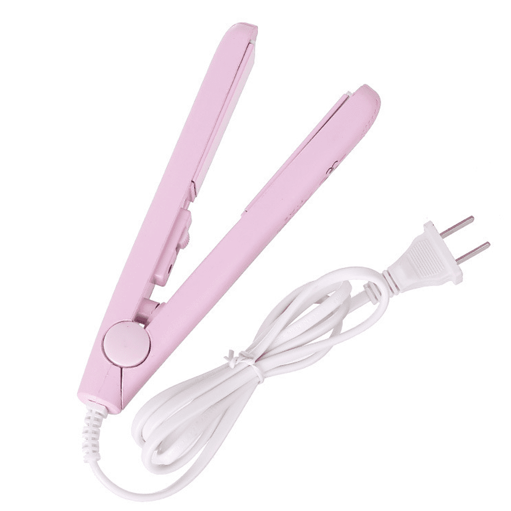 Smart Constant Temperature Mini Hair Straightener Hairstyling Iron Heating Curler for Home or Salon