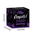 thumbnail image 3 of Wzzjkit Graduation Card Box, Congrats Grad Boxes Class Graduation Gift, Cards Box for Graduation Decorations Favors Party Supplies Props, 3 of 6