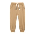 thumbnail image 1 of Girls School Uniform Pants Winter Warm Three Layer Fleece Leggings, 1 of 4